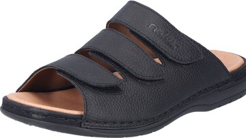 Rieker Mules in Black: front