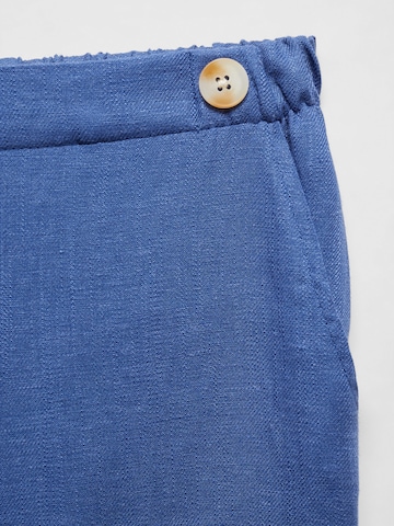 MANGO KIDS Wide Leg Hose 'NILO2' in Blau