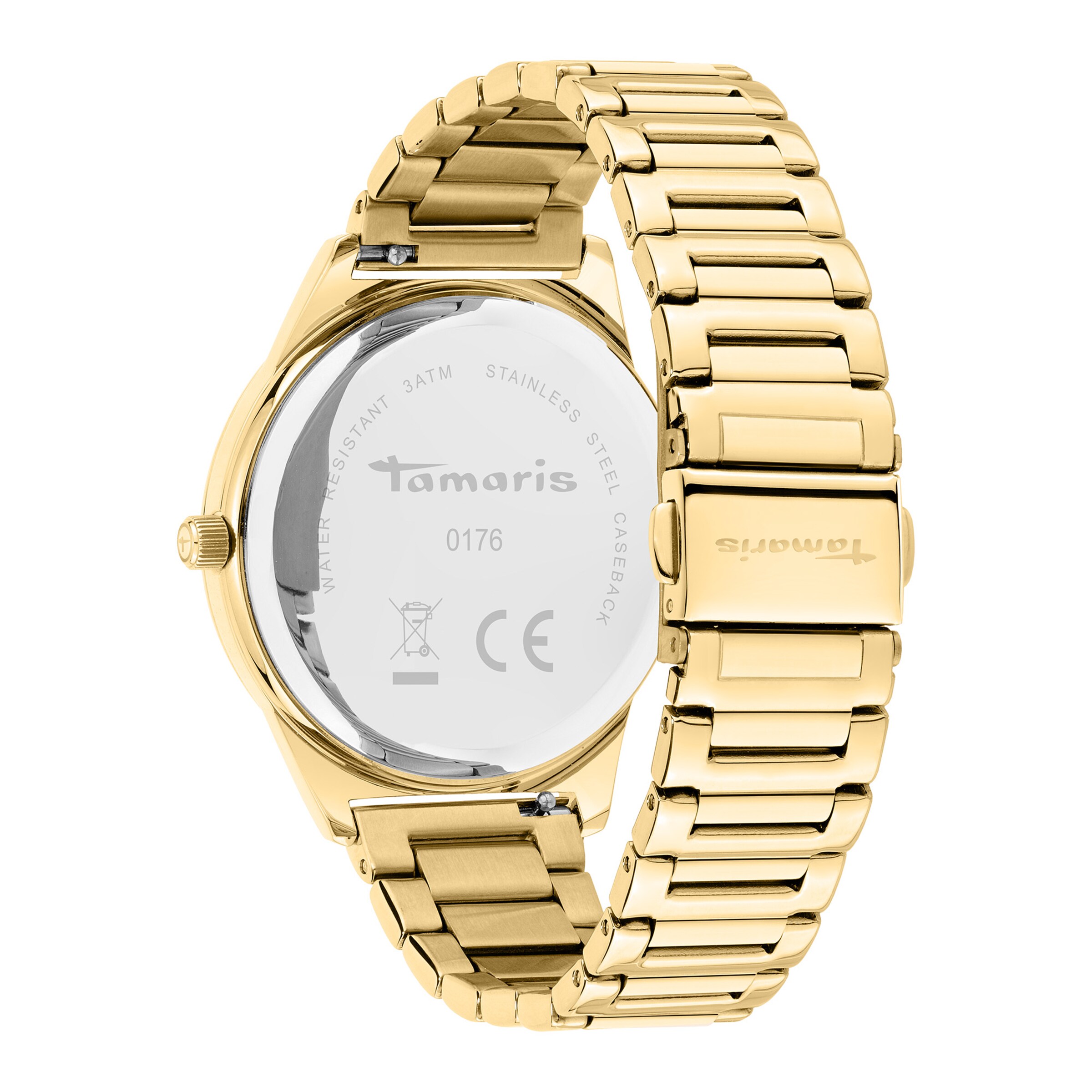 Tamaris Analoog horloge in Goud