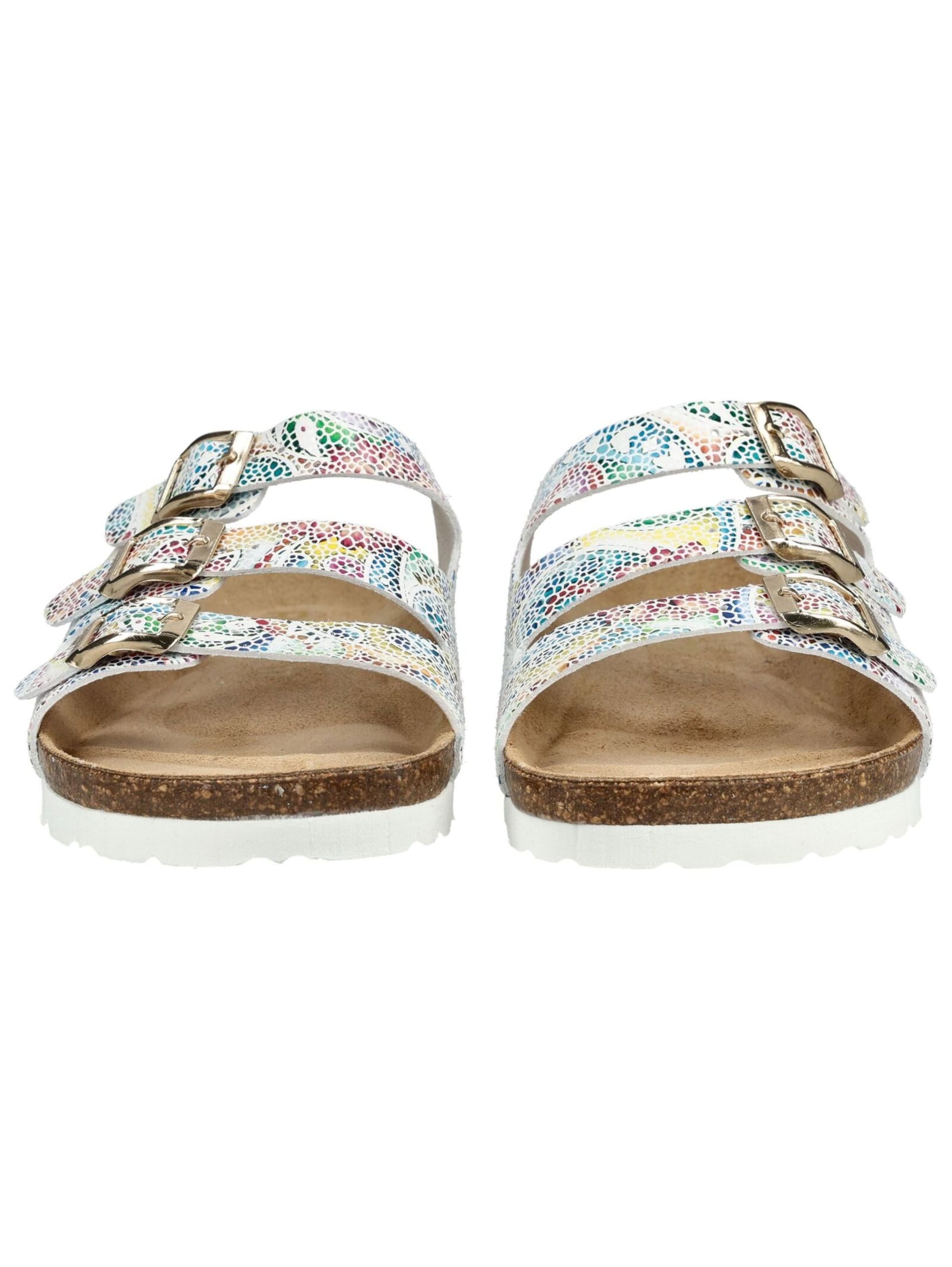 Mule ROHDE en mélange de couleurs