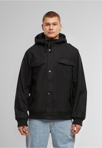 Veste d’hiver 'Jacob' Brandit en noir : devant