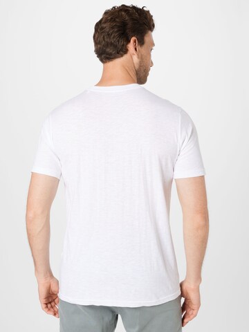 KnowledgeCotton Apparel Shirt 'Slub' in White