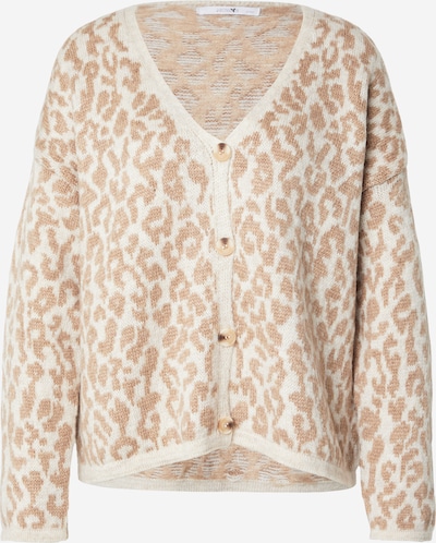 Hailys Strickjacke 'Sa44nna' in XS-S in karamell / hellbraun, Produktansicht