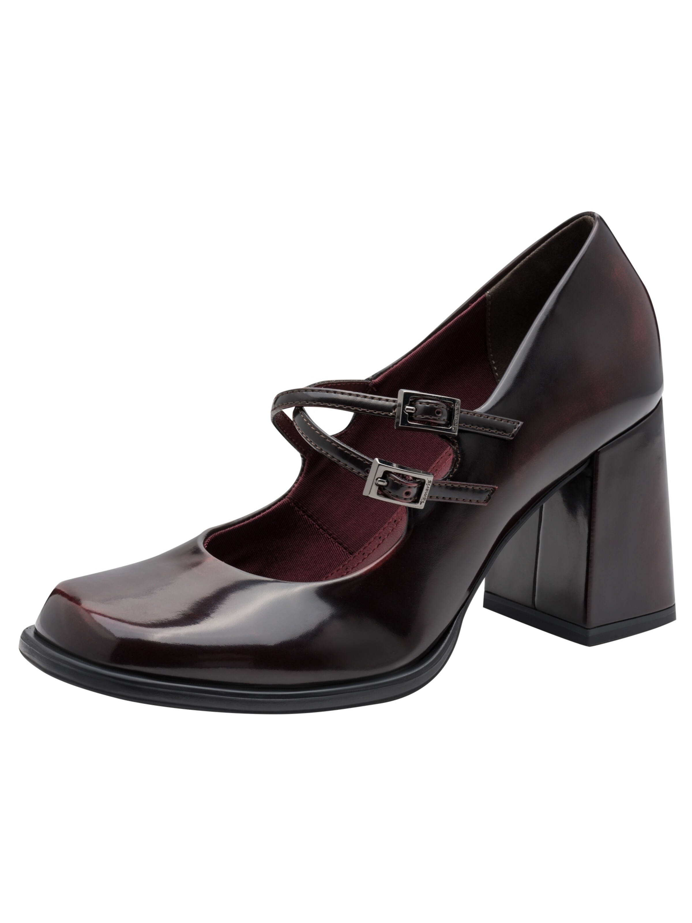 Tamaris - Sapatos de salto em vermelho: frente