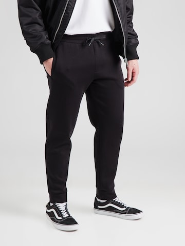ARMANI EXCHANGE Tapered Broek in Zwart: voorkant