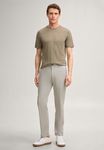 JOOP! Slim fit Trousers with creases ' Hank ' in Beige