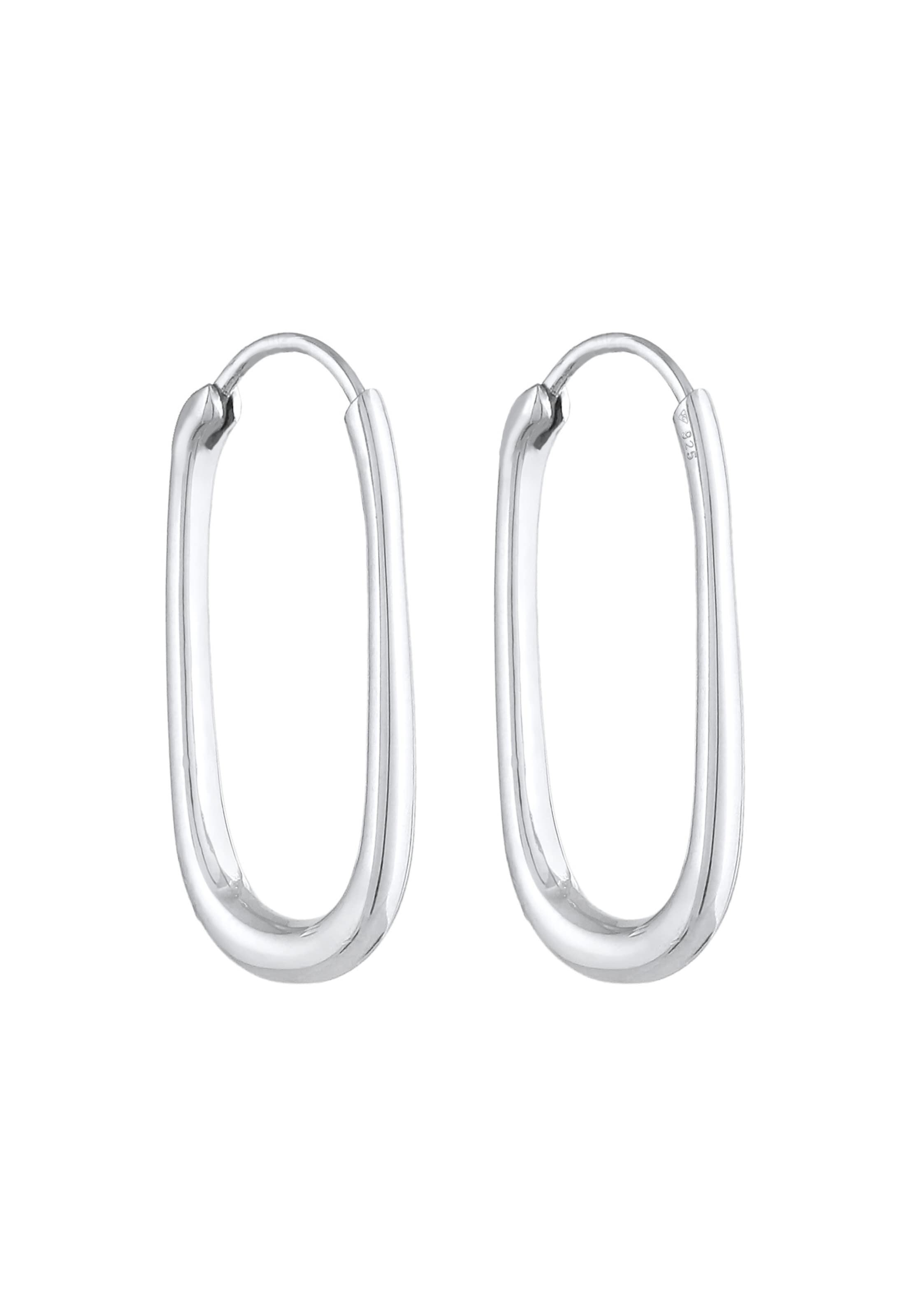 ELLI PREMIUM Korvakoru 'Geo' värissä hopea