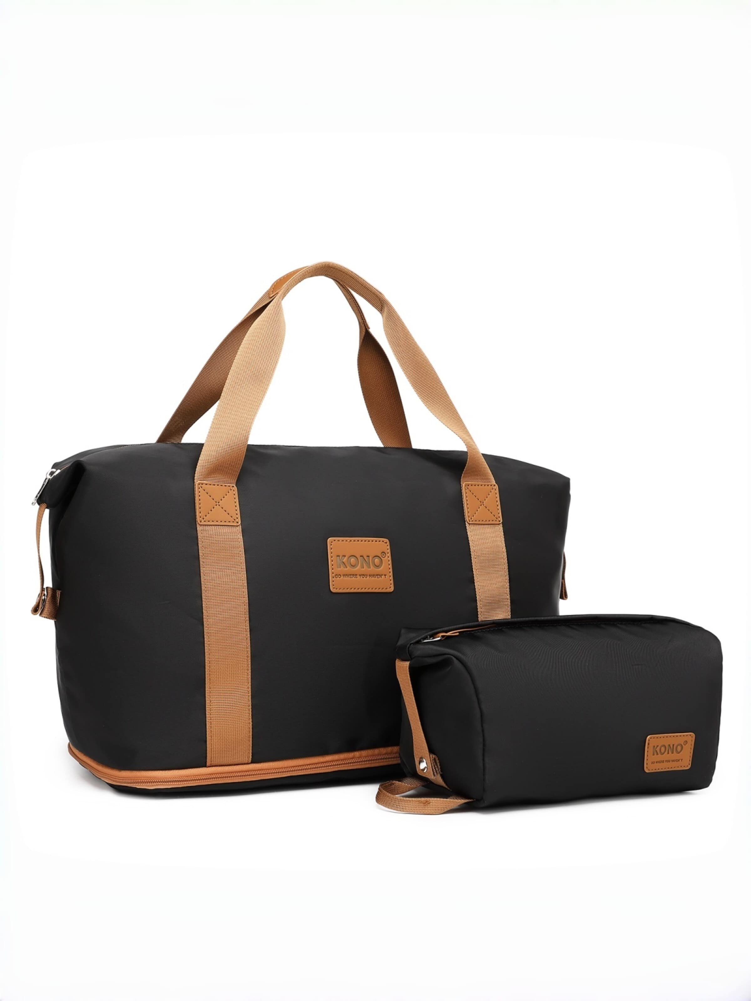 Kono Handbag in Brown: front