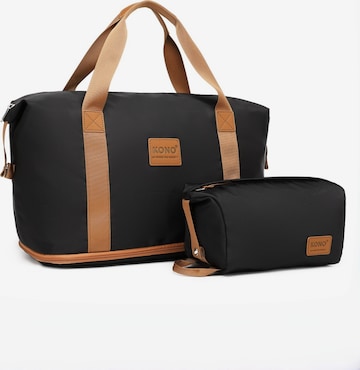 Kono Handbag in Brown: front