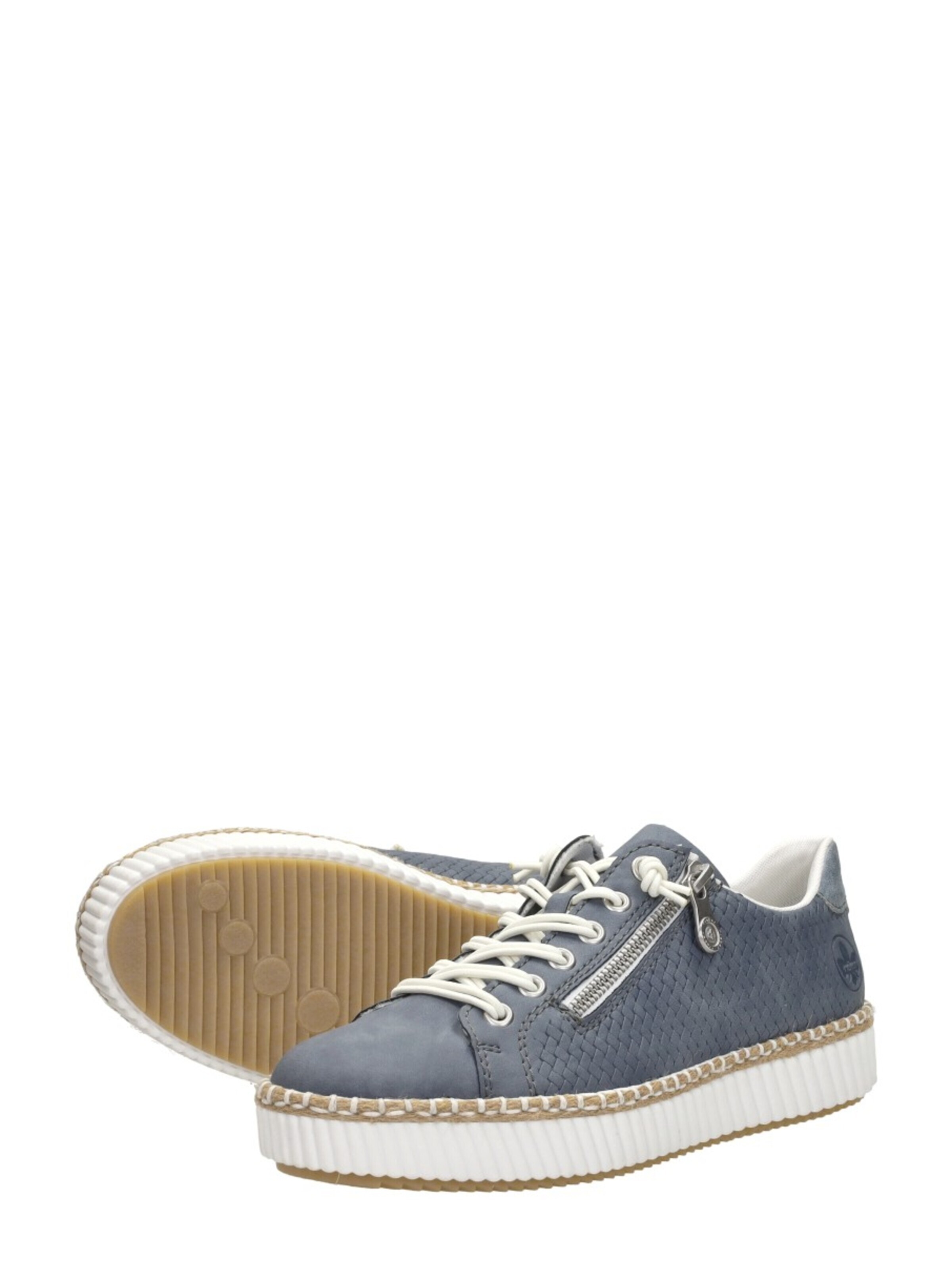 Rieker Veterschoen 'Veterschoenen Laag' in Blauw