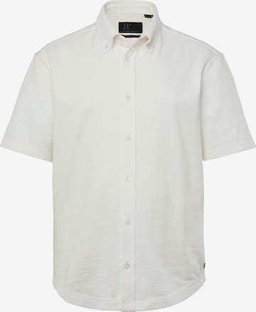 JP1880 Comfort fit Overhemd in Wit: voorkant