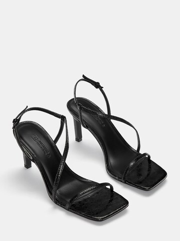 Sandales Pull&Bear en noir