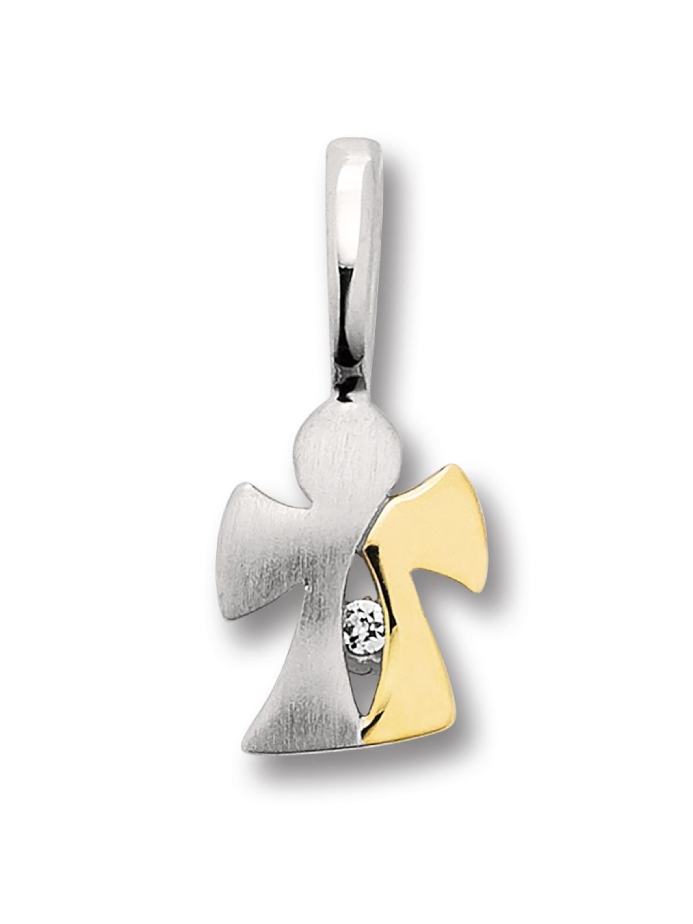 ONE ELEMENT Jewelry 'Engel' in Silver: front