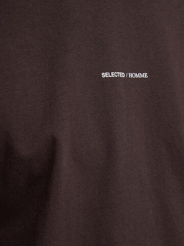 SELECTED HOMME Bluser & t-shirts 'ASPEN' i brun