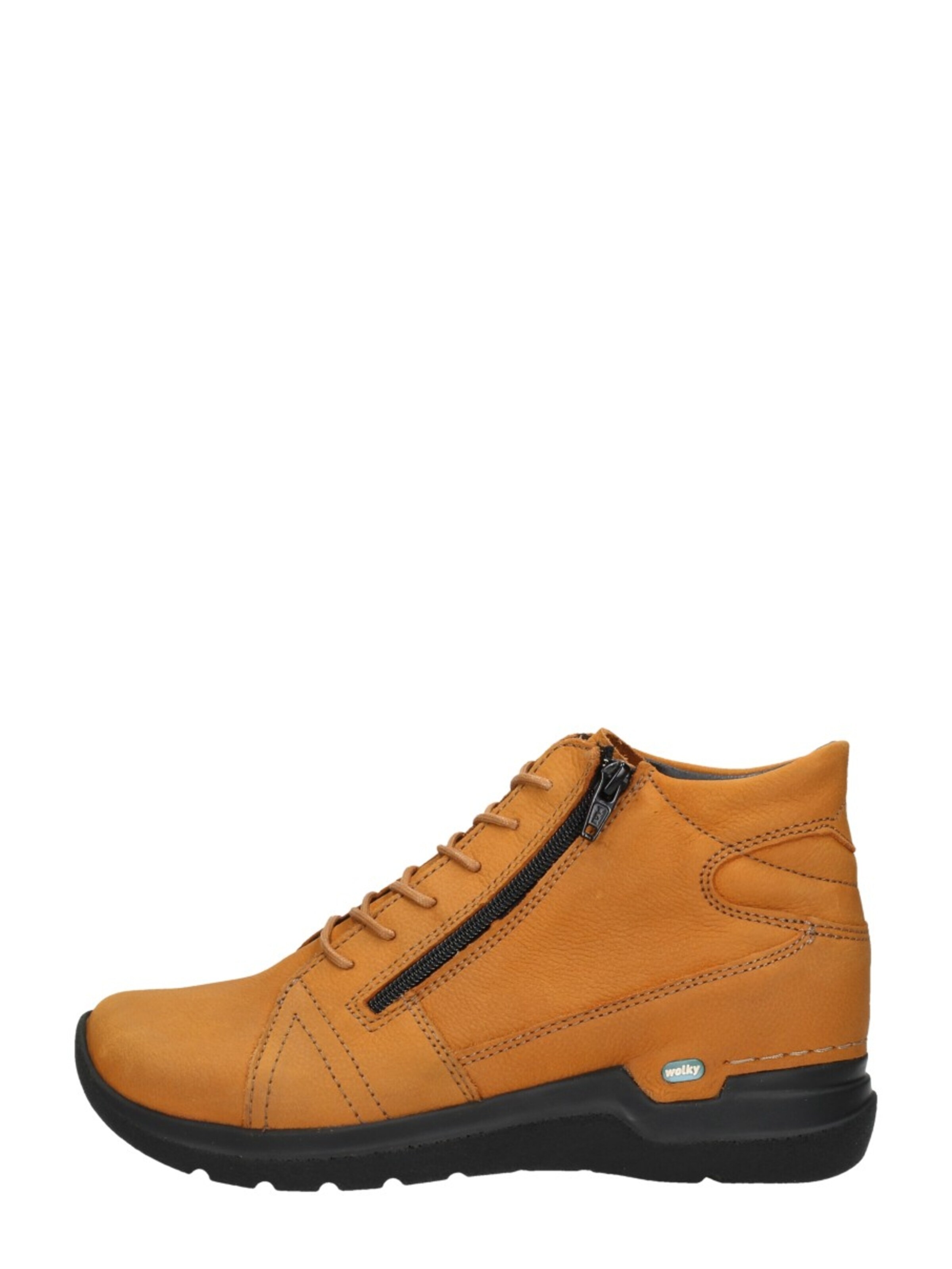 Wolky Lace-up shoe 'Why' in Yellow: front