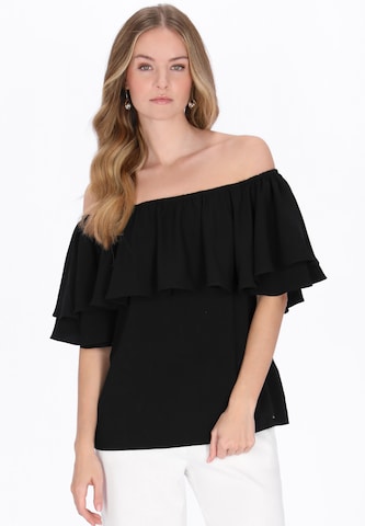 DreiMaster Klassik - Blusa en negro: frente