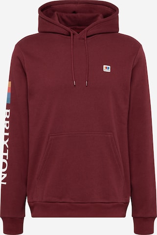 Brixton Sweatshirt 'ALTON' in Rot: predná strana