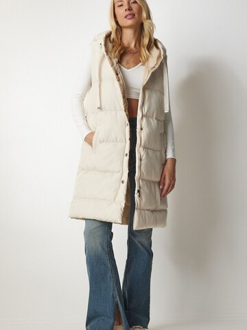 Gilet Happiness İstanbul en beige