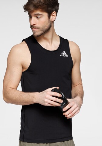 ADIDAS PERFORMANCE - Camiseta funcional en negro