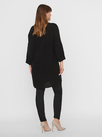 Vero Moda Curve Sweater 'Leanna' in Black