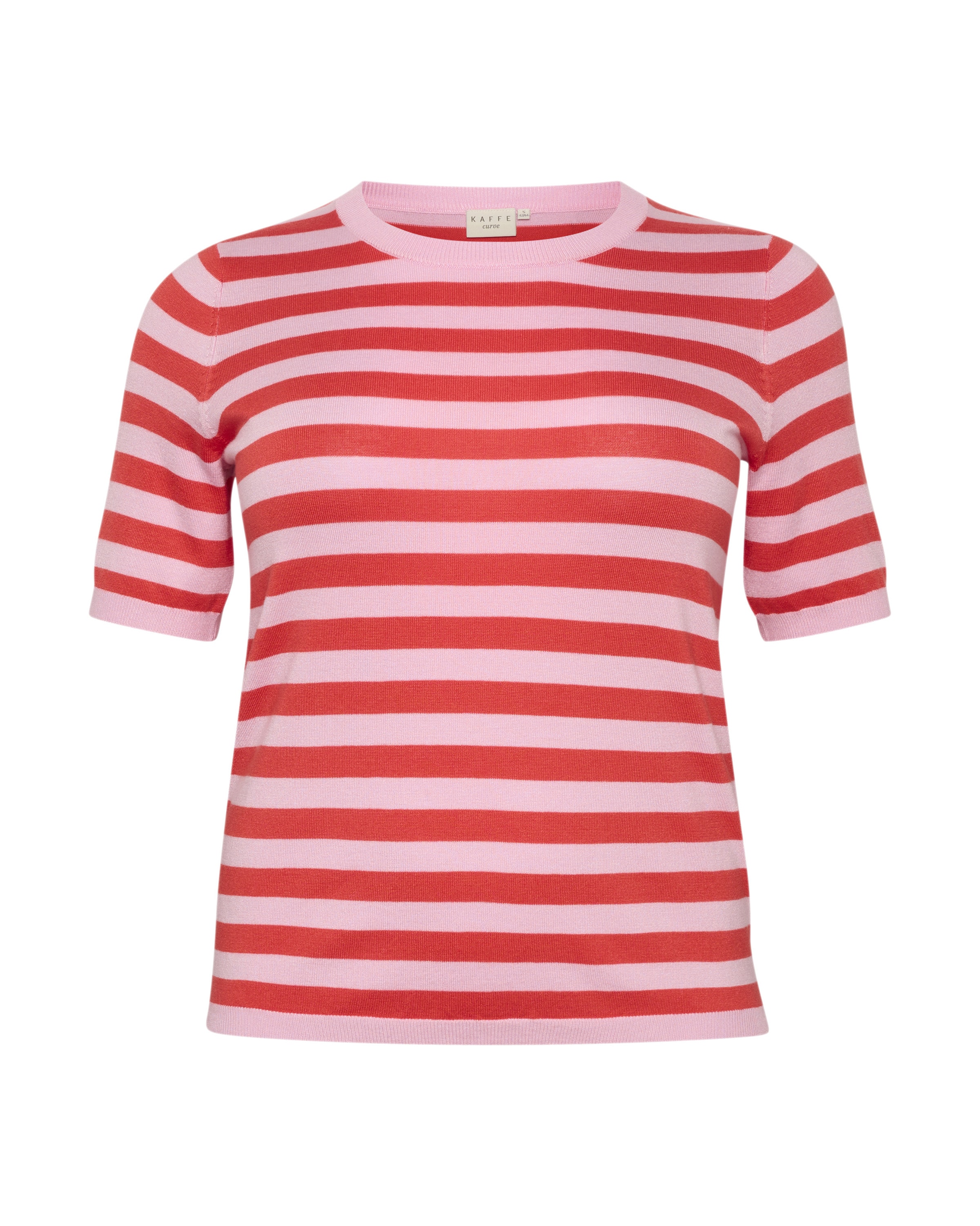 KAFFE CURVE Sveter 'Malia' - ružová / červená, Produkt
