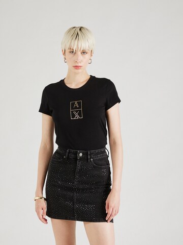 ARMANI EXCHANGE Shirt in Black: front