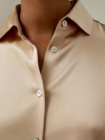 Lilysilk - Blusa en marrón