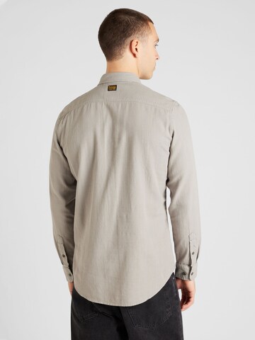 G-Star RAW - Regular Fit Camisa 'Marine' em cinzento