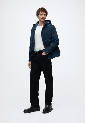 JACK & JONES Ανοιξιάτικο ή φθινοπωρινό παρκά 'JJEWOLF' σε μπλε