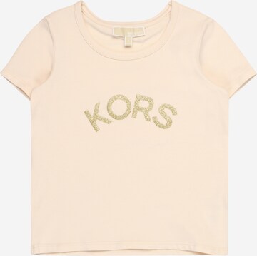 Michael Kors Kids T-shirt i beige: framsida