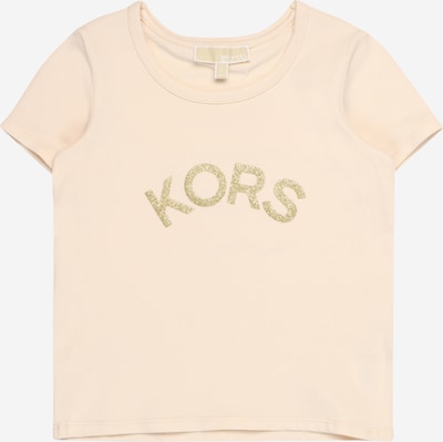 Michael Kors Kids Camiseta en beige claro / oro, Vista del producto