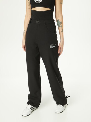 Pegador - Loosefit Pantalón 'TORONTO' en negro: frente