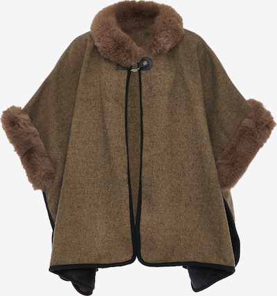 OSHA Cape in braun, Produktansicht