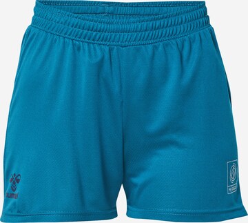 Hummel Sportbroek 'GG12 Action' in Blauw: voorkant