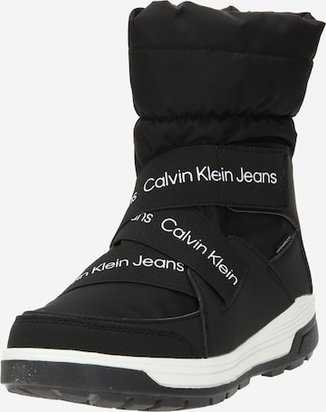 Calvin Klein Jeans Snow Boots in Black: front