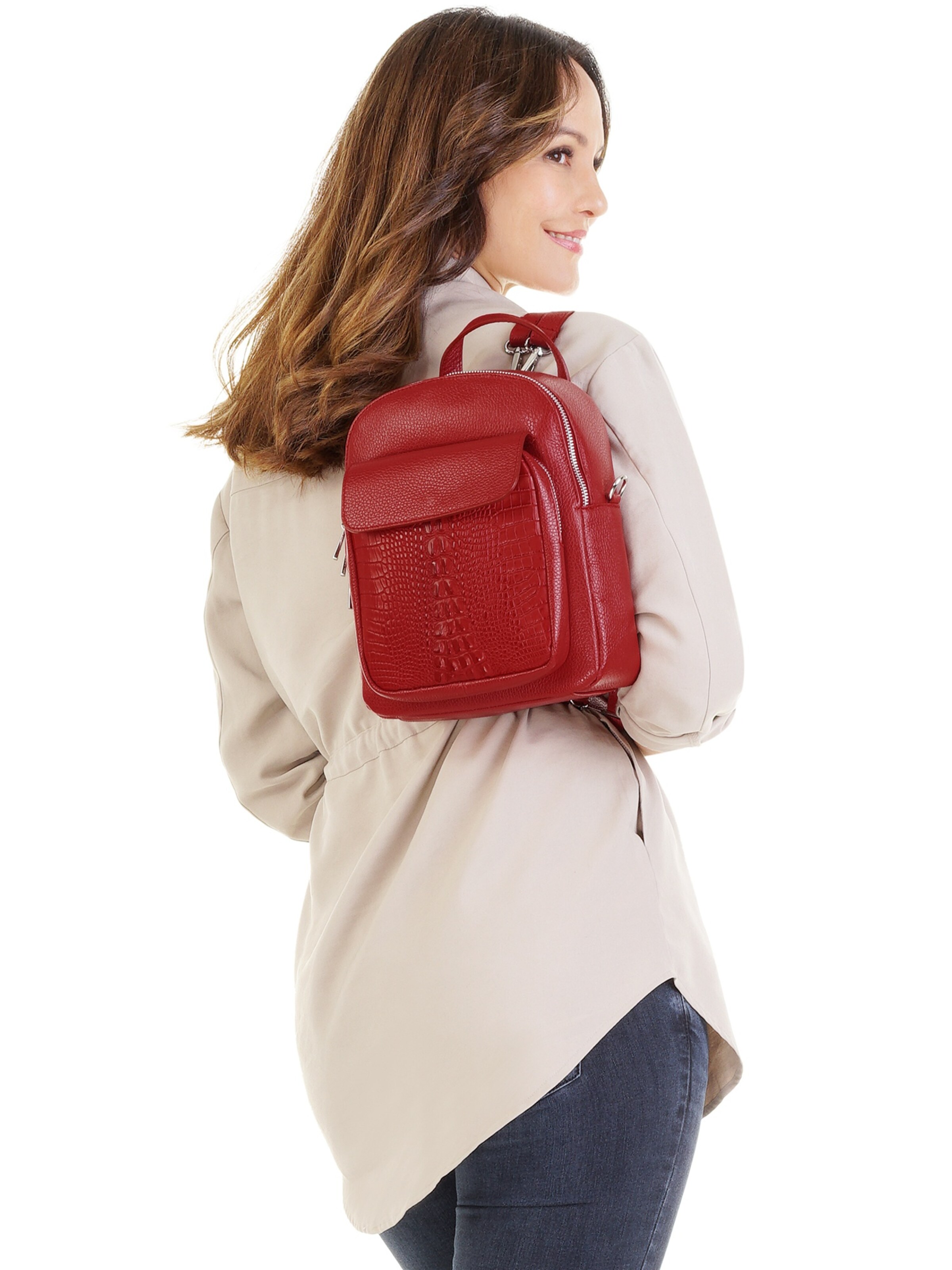 Sac à dos Cluty en rouge