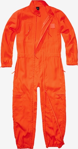 Brandit Tracksuit in Orange: front