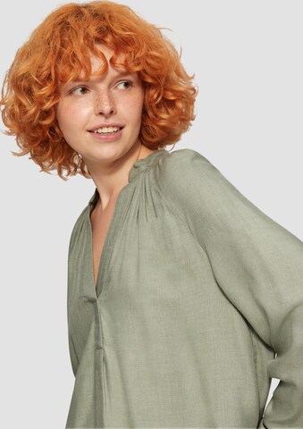QS Bluse in Grün
