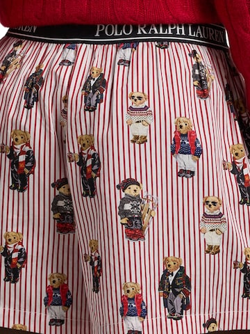 Polo Ralph Lauren Pajama pants 'Iconic Bear' in Red