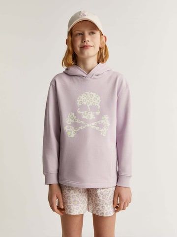 Scalpers Sweatshirt i lilla: forside