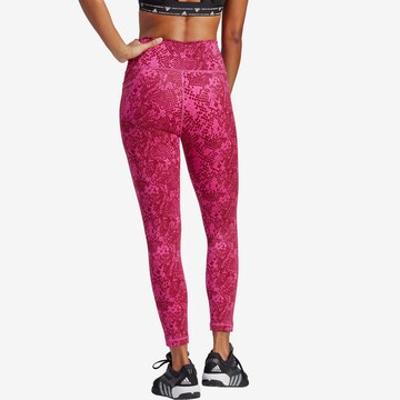 Skinny Pantalon de sport 'Optime' ADIDAS PERFORMANCE en rose