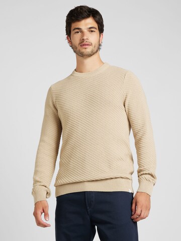 Only & Sons Sweater 'ONSFOSTER' in Grey: front