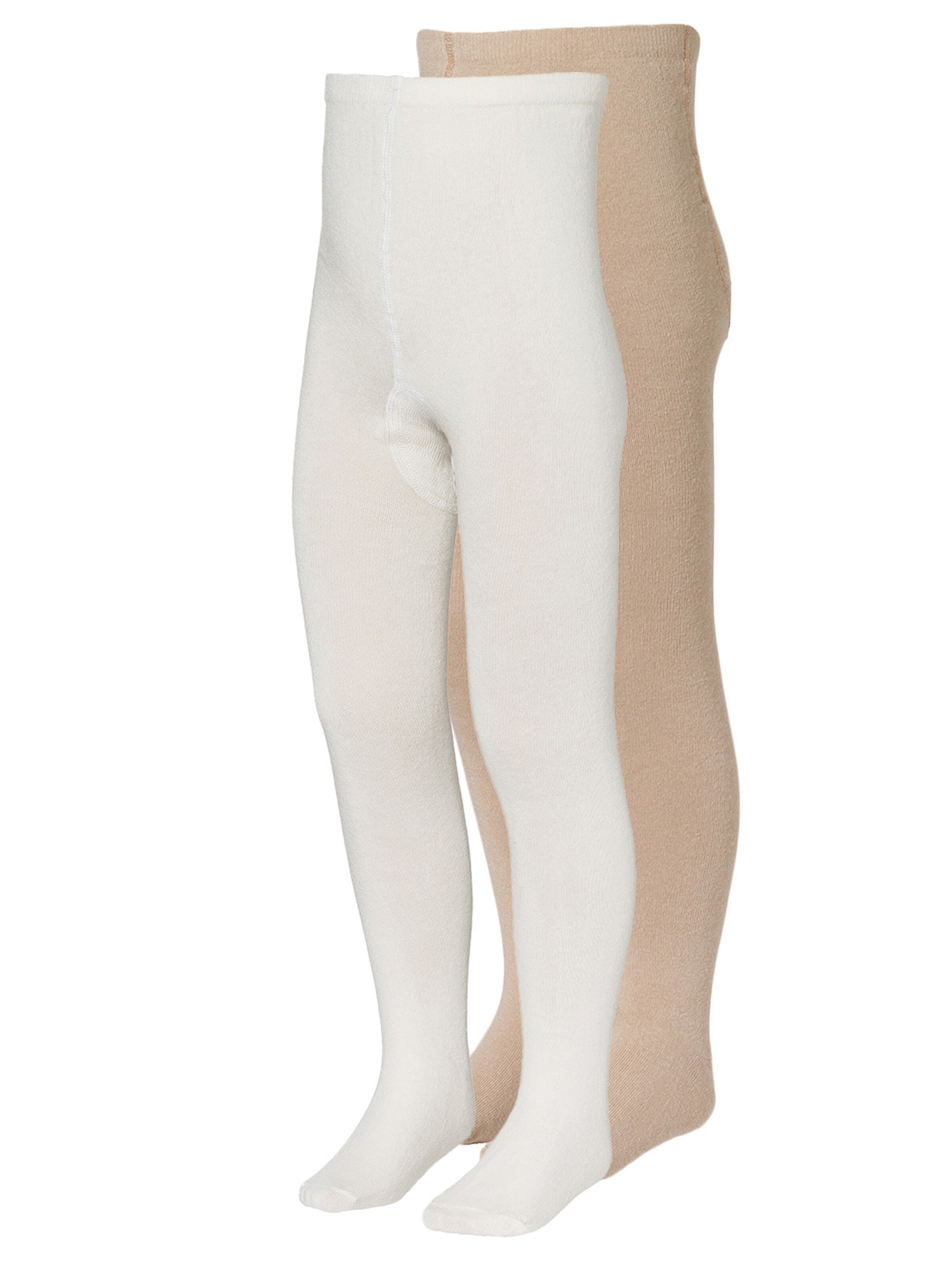 Collant di Cotton Prime in beige: frontale