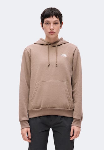 THE NORTH FACE - Sudadera 'EVOLUTION SIMPLE DOME' en marrón: frente