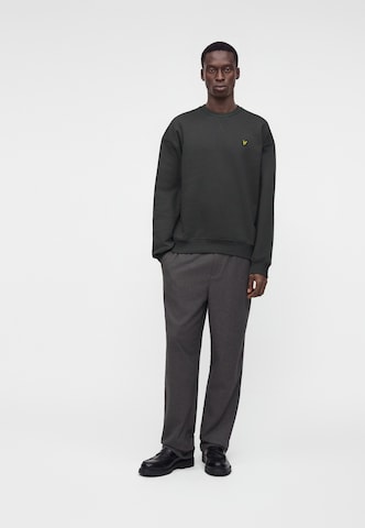 Bluză de molton de la Lyle & Scott pe gri