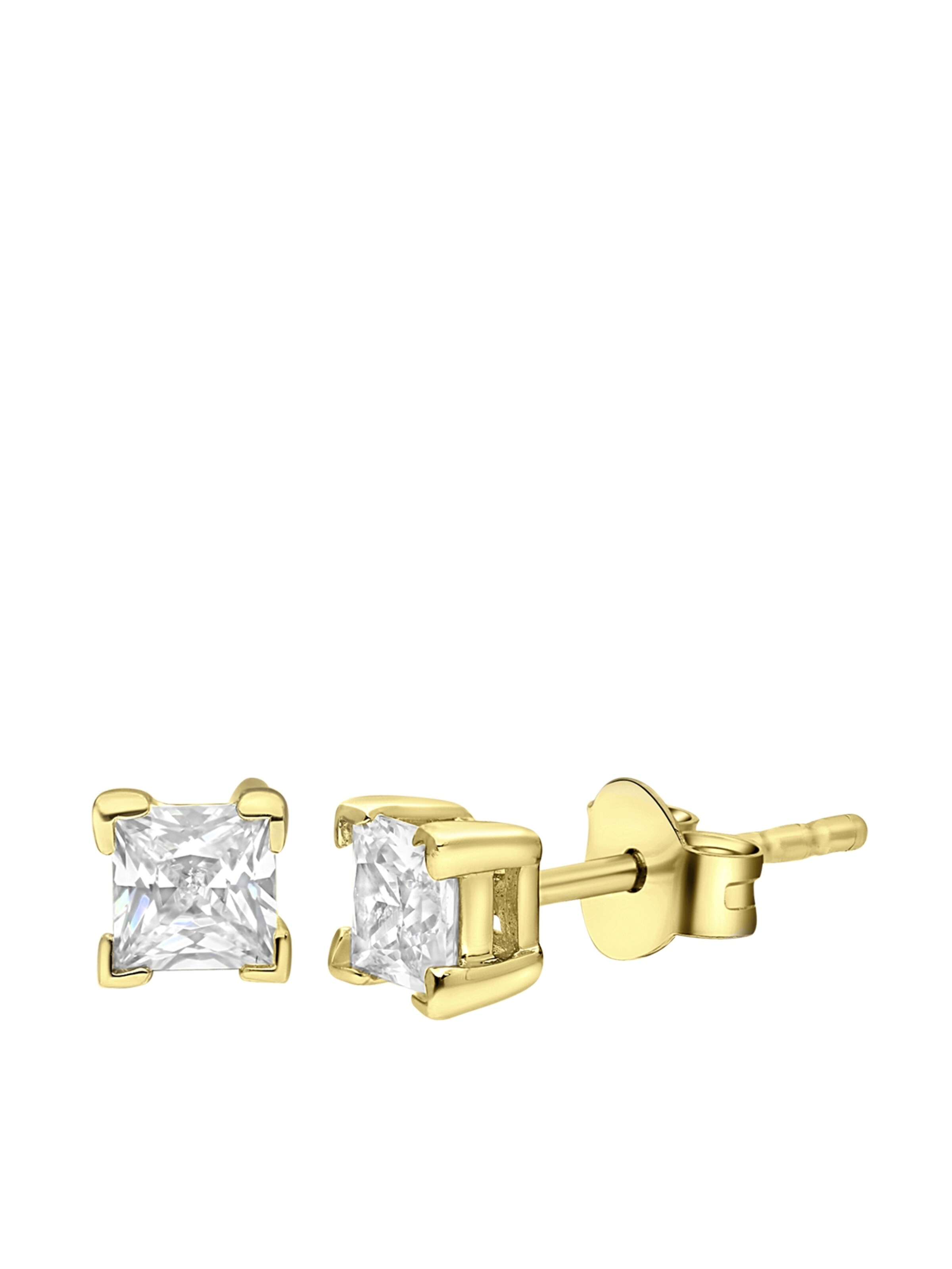 Lucardi Oorbellen in Goud: voorkant