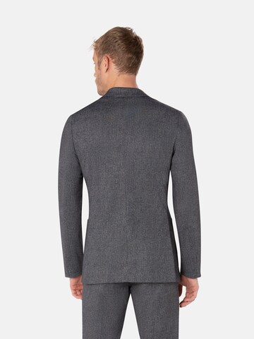 BENVENUTO Slim fit Business Blazer in Grey