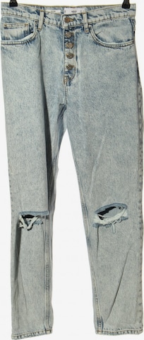 MANGO High Waist Jeans 27-28 in Blau: predná strana