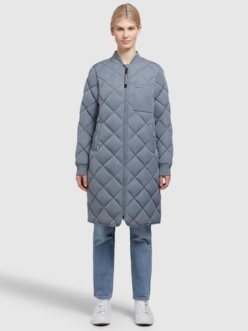 khujo Between-Seasons Coat in Blue