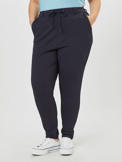 Pantaloni 'Maddison' Zizzi pe albastru noapte, Vizualizare model